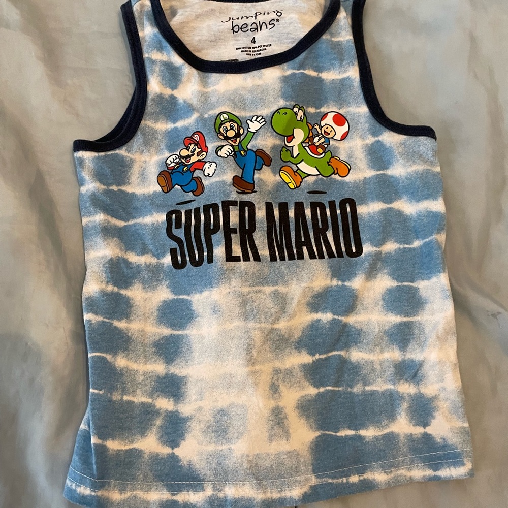 Jumping Beans Mario sleeveless shirt